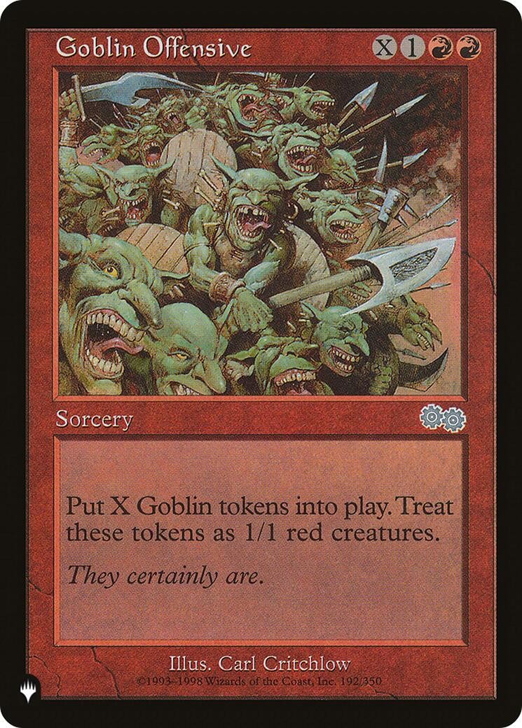 Goblin Offensive - 192/350 - NM The List Reprints (LIST)