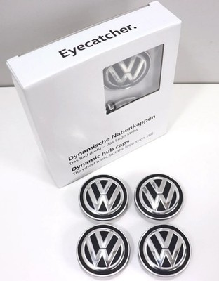dynamische Nabendeckel Original VW Passat Arteon Nabenkappen stehendes Logo NEU