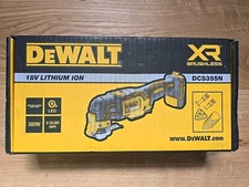 DeWalt DCS355N 18V XR Brushless Oscillating Multi Tool With Acc. Set