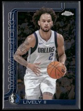 Dereck Lively II 2025-26 Topps Chrome #72 Dallas Mavericks w