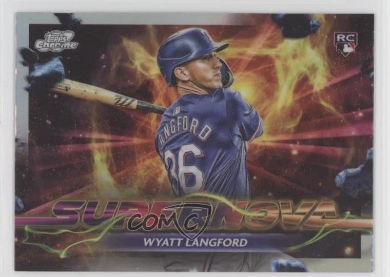 2024 Topps Cosmic Chrome Supernova Wyatt Langford #SPN-13 Rookie RC 5h0