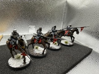 Wargaming 4x Painted Miniatures Tabletop Gaming Resin Custom Proxy Printed