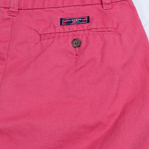 CHAPS Pants Youth Boys 18 - 29x30 Pink Classic Chino - Picture 8 of 8