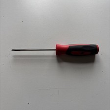 Snap-on Tools Red #0 Phillips Soft Grip Mini-Tip Screwdriver SGDP300B NICE!
