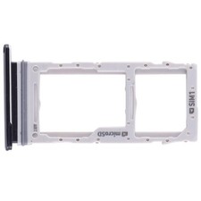 Compatible SIM / SD Tray for Samsung Galaxy S20 Plus / Ultra Black Dual