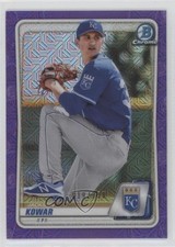 2020 Bowman Chrome Prospects Mega Box Purple Mojo Refractor Jackson Kowar 16hh