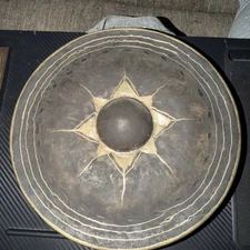 Vintage Metal nipple gong Very Nice Hanging Piece Wall  Art