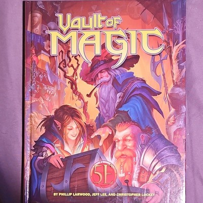 Kobold Press Vault of Magic 5E Hardcover Dungeons & Dragons 2019 KOB9245
