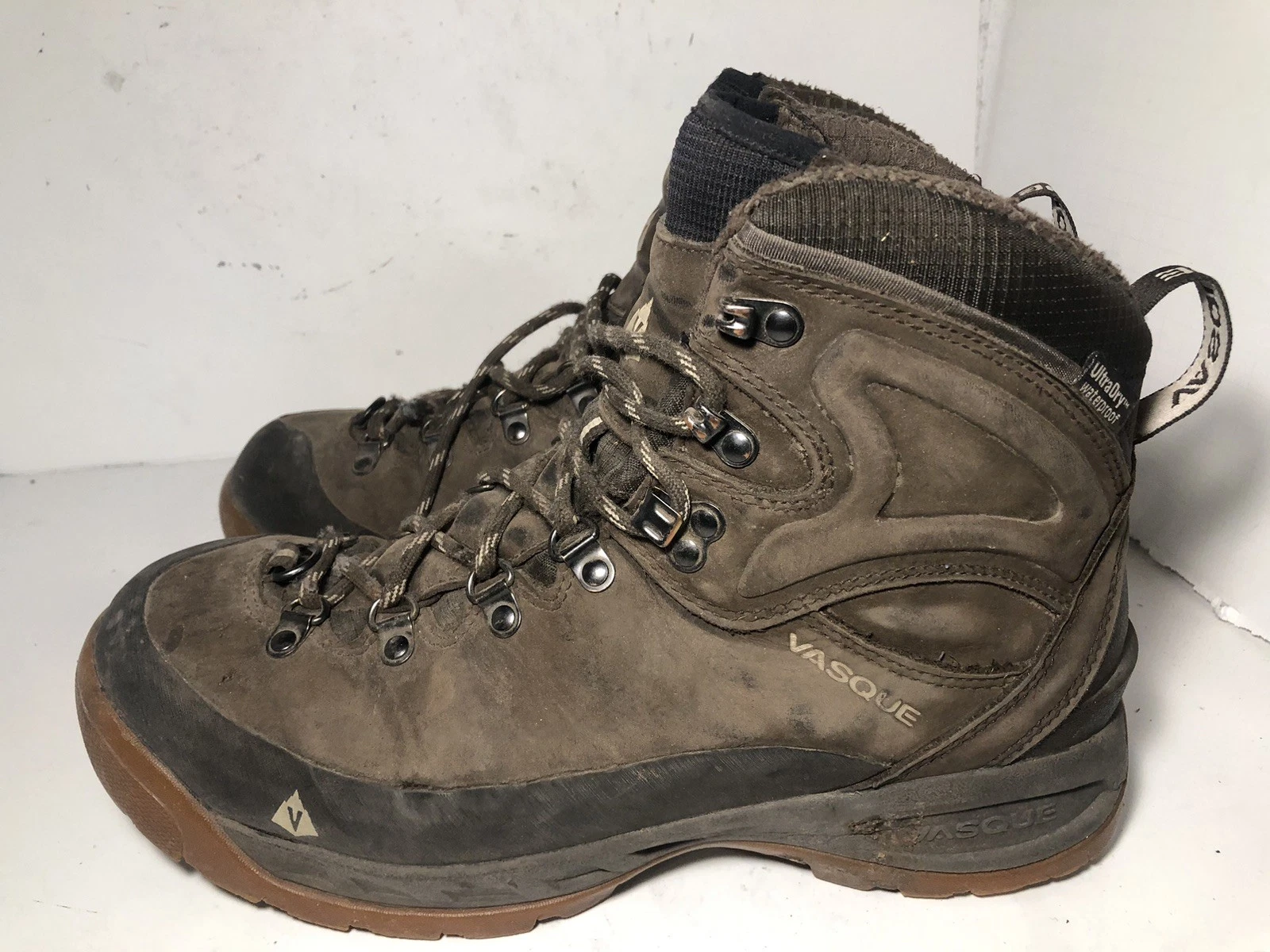 Vasque Snowblime Boots Men 9M Brown Thinsulate 200 Waterproof Snow Hiking Ankle