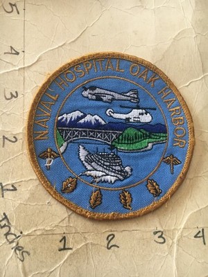US Navy Naval Hospital Oak Harbor USN Patch 8/9/25