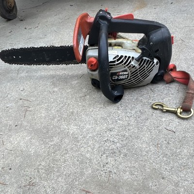 ECHO CS-360T Gasoline Chainsaw w/ Chain Brake - Black/Orange/White/Red