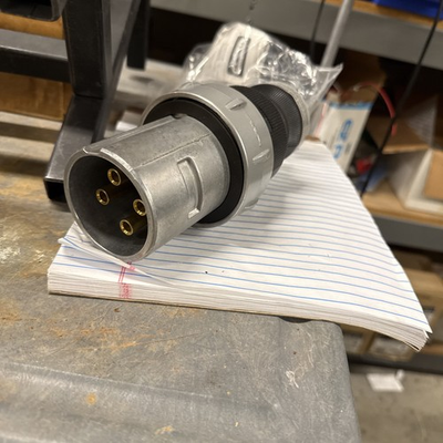 #ad HBL560PS1W Insulgrip Pin and Sleeve Plug 60Amp 4 Pole 5 Wire Style 600V $399.00