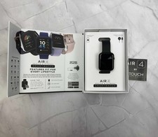 iTouch Air 4 Unisex Smartwatch 46mm Black Silicone Strap TA4L01-G02 Fitness