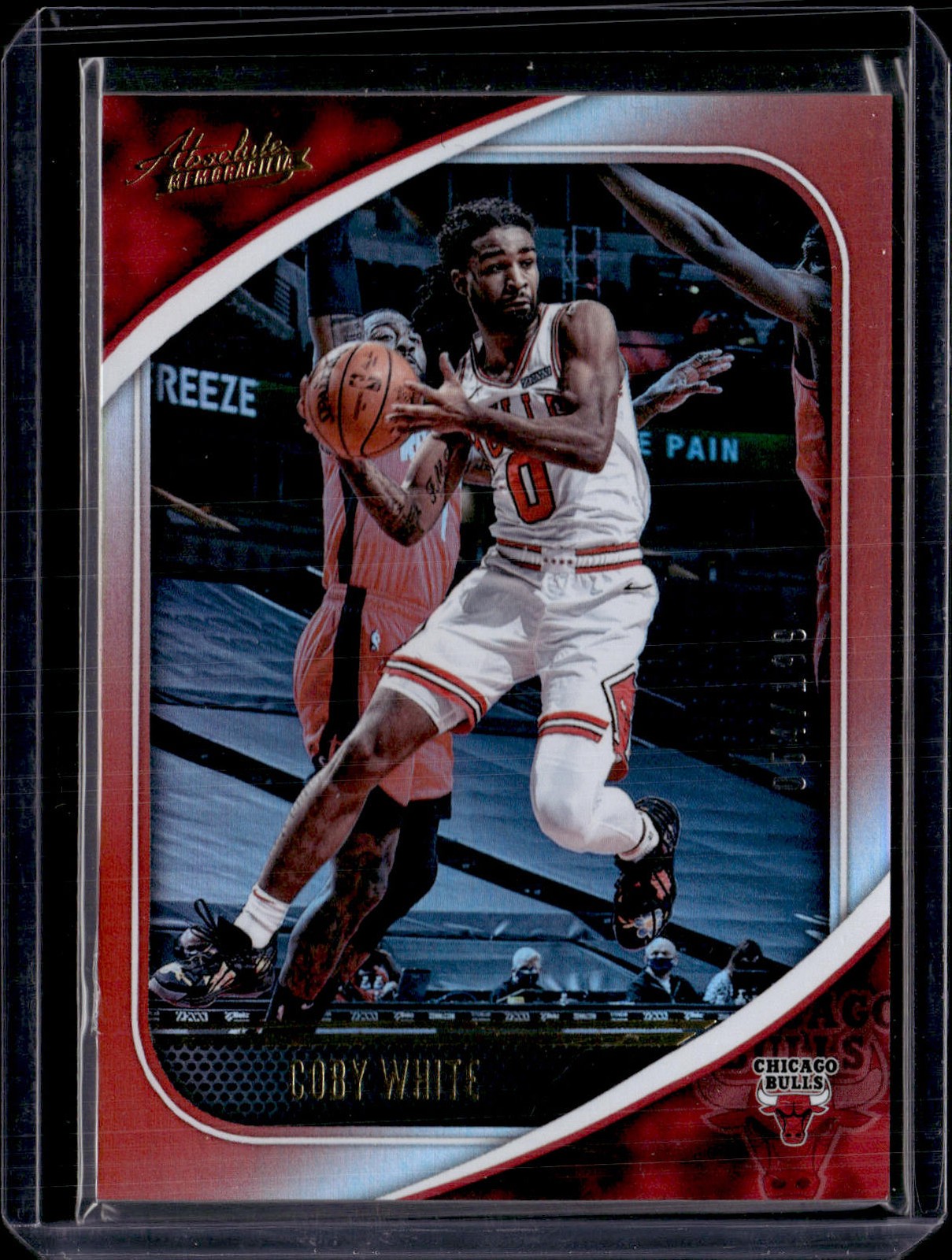2020-21 Panini Absolute Memorabilia #14 Coby White Red #/199