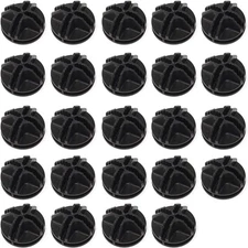 HONBAY 24PCS Wire Cube Plastic Connectors for Modular Storage Organizer Closet a