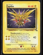 Zapdos (30) #30/62 Fossil on eBay