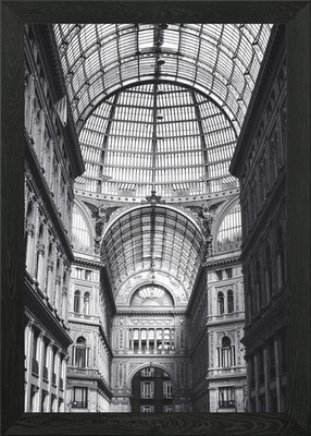 UMBERTO GALLERY in Brandneu gerahmtes Wandbild Poster Leinwanddruck Bild