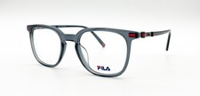 NEW FILA VF1443 04AL ASPHALT GREY AUTHENTIC EYEGLASSES 50-21-145