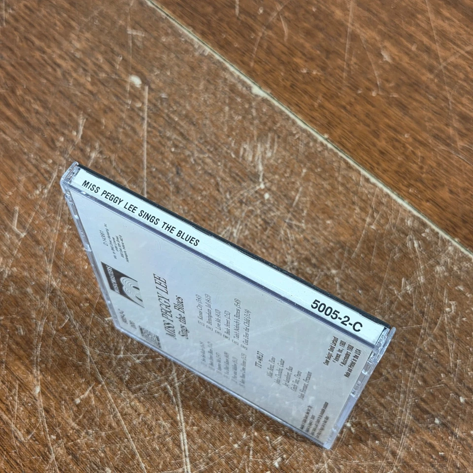 Sings The Blues аудио компакт-диск Miss Peggy Lee - Изображение 2 из 4
