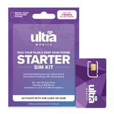 Ultra Mobile Prepaid Starter SIM Kit