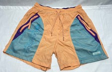 Vintage Columbia Unisex Riptide Retro Shorts Quick Dry Size M Active Wear