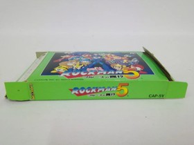 ROCKMAN 5 Megaman Nintendo Famicom Japan Import Free shipping FedEx DHL CAP-5V