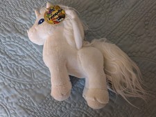 Neopets White Uni Plush with Tags. Limited Too. Collectible.