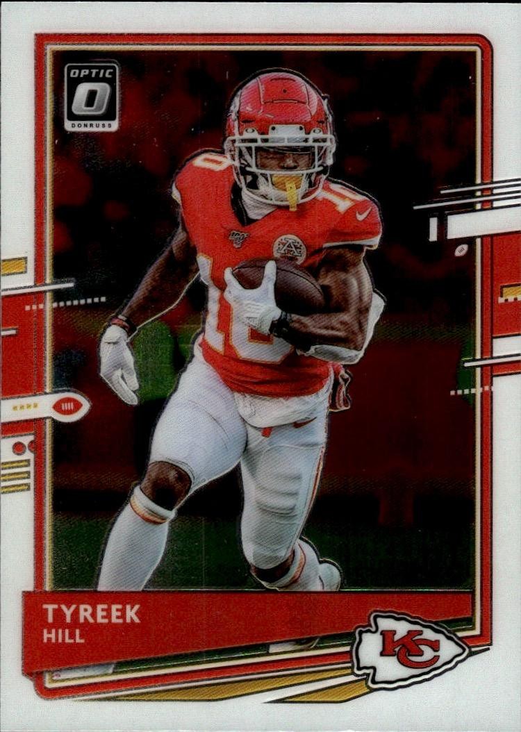 2020 Donruss Optic #2 Tyreek Hill