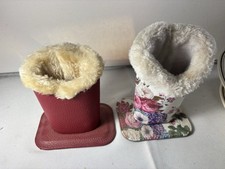 2 Eyeglass Holder Stand With Fur Liner