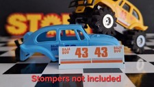    WATERSLIDES Decals for Yellow 43 VW Bug Schaper Stomper 4x4 Truck READ