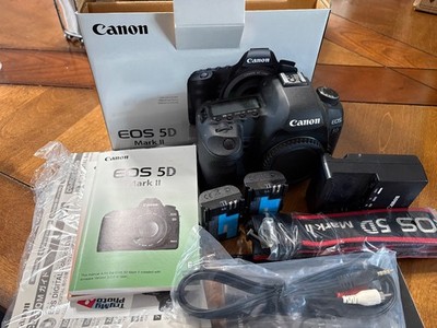 Canon EOS 5D Mark II 21.1MP Digital Camera Body Only For Parts Repair OEM Box