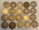 20 Barber dimes including 1896,2-1898-o1916-s