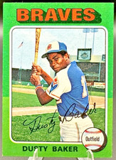 1975 Topps Mini Dusty Baker #33