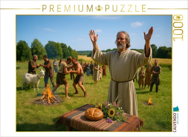 Puzzle Calvendo Lughnasadh - Rituel Des Celtes | 1000 PièCes, Format Assemblé 64-image