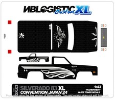 143 Xl 83 Chevy Silverado Custom Waterslide Decal For Hot Wheels Xl 143 Xl 83 Chevy Silverado Custom Waterslide Decal For Hot Wheels Xl