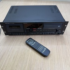 Tascam CC-222 Analog Cassette CD Recorder Player Remote FOR PARTS / Repair
