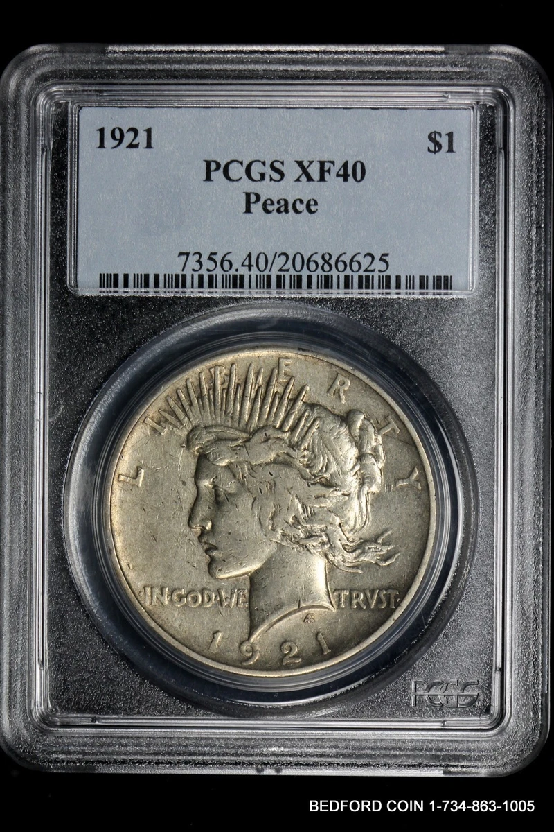 XF 40 Graded Peace Dollars (1921-1935) for sale | eBay