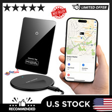 Wireless Charging Tracking Card Wallet GPS Locator. Find My App AirTag Replace
