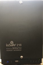 ioSafe 218 2-bay NAS Powered by Synology, 1x Ethernet Port, 3x USB-A Port *READ