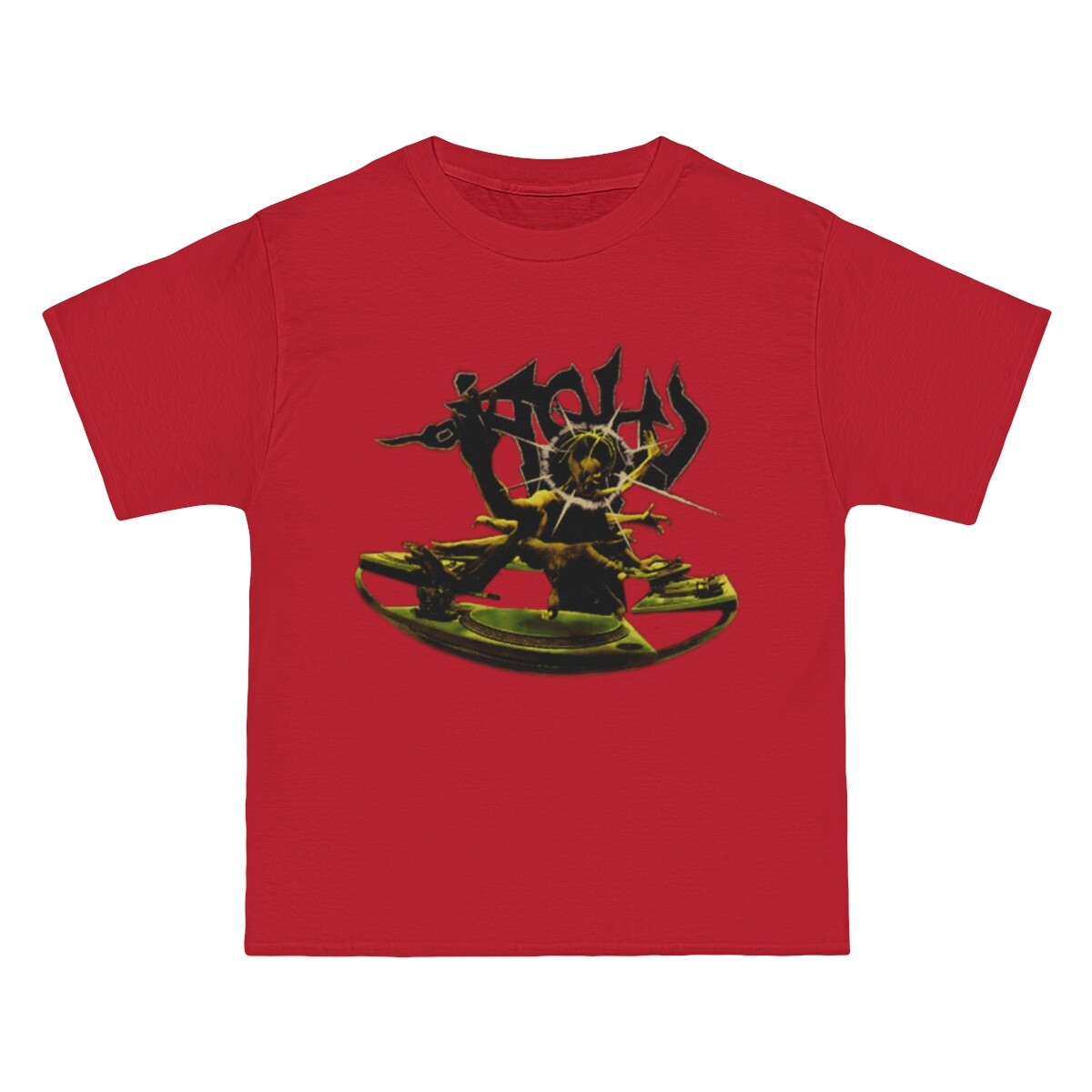 Travis Scott Utopia DJ Tee w/ Official Front + Back Design Travis Scott Utopia DJ Tee w/ Official Front + Back Design
