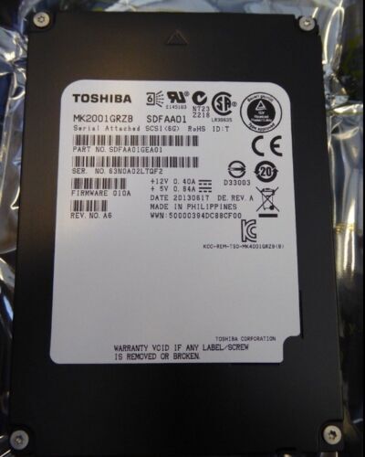 Toshiba PX04SRB384 3.84TB SAS 2.5 Toshiba PX04SRB384 3.84TB SAS 2.5