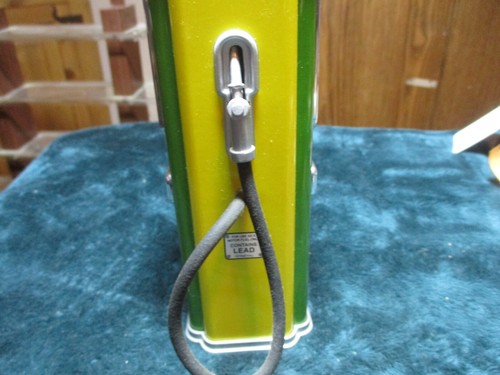 John Deere 1950 & 1937 Style Mini Gas Pumps Die Cast Metal Gearbox Toys 8" - Picture 5 of 12