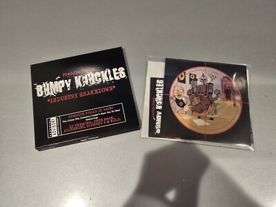 Bumpy Knuckles Industry Shakedown Cd (RARE error disc)