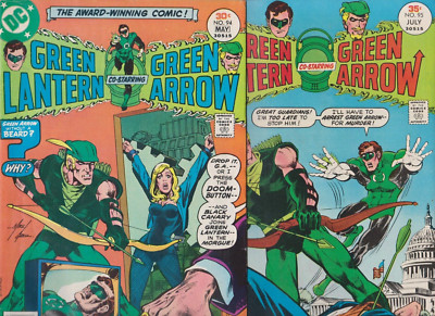 GREEN LANTERN # 94 & 95     2 COMIC LOT   MAY - JULY  1977