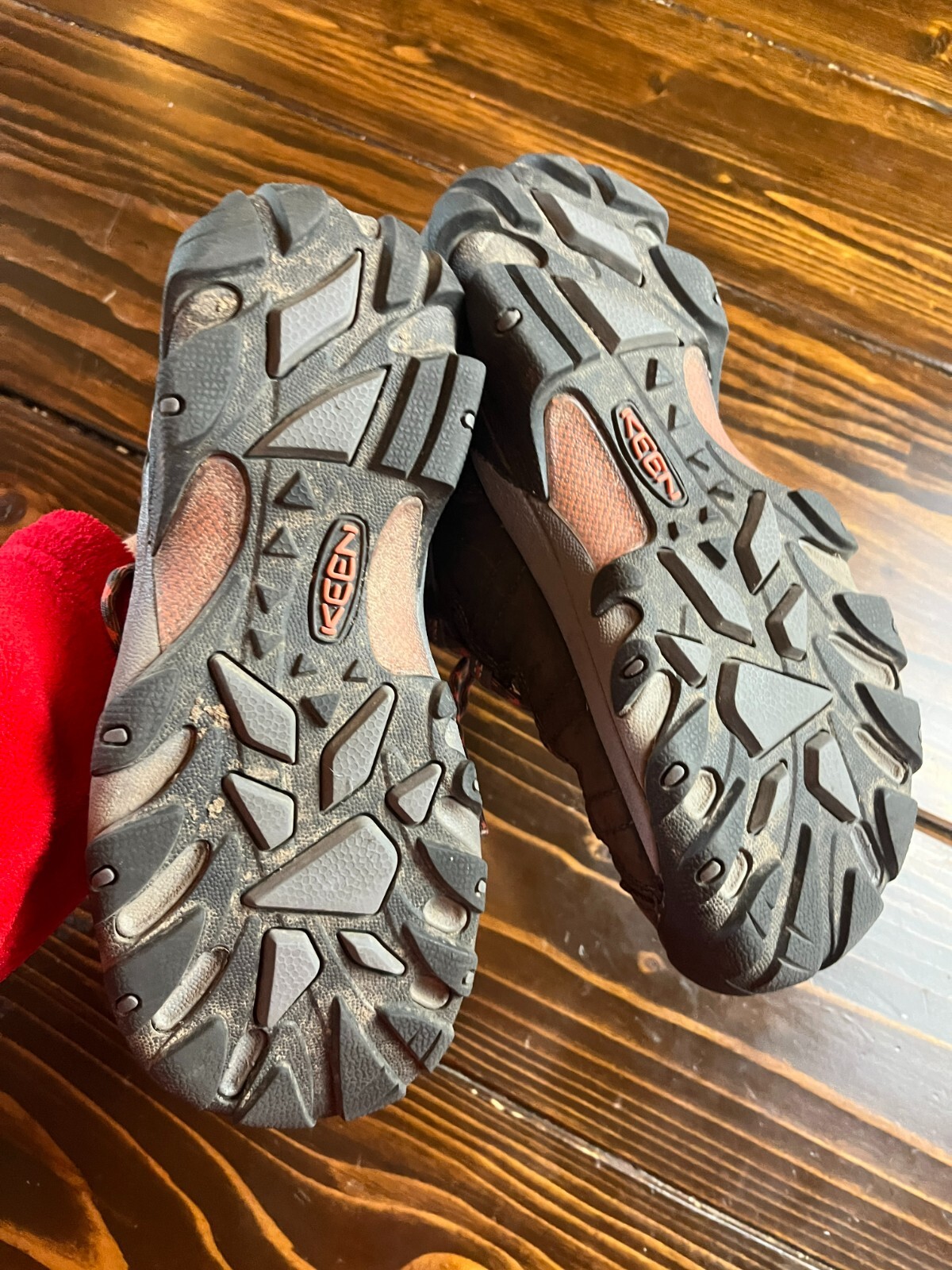 Scarpe KEEN Dry donna 7 5 verde rosa outdoor escursionismo stringate impermeabili