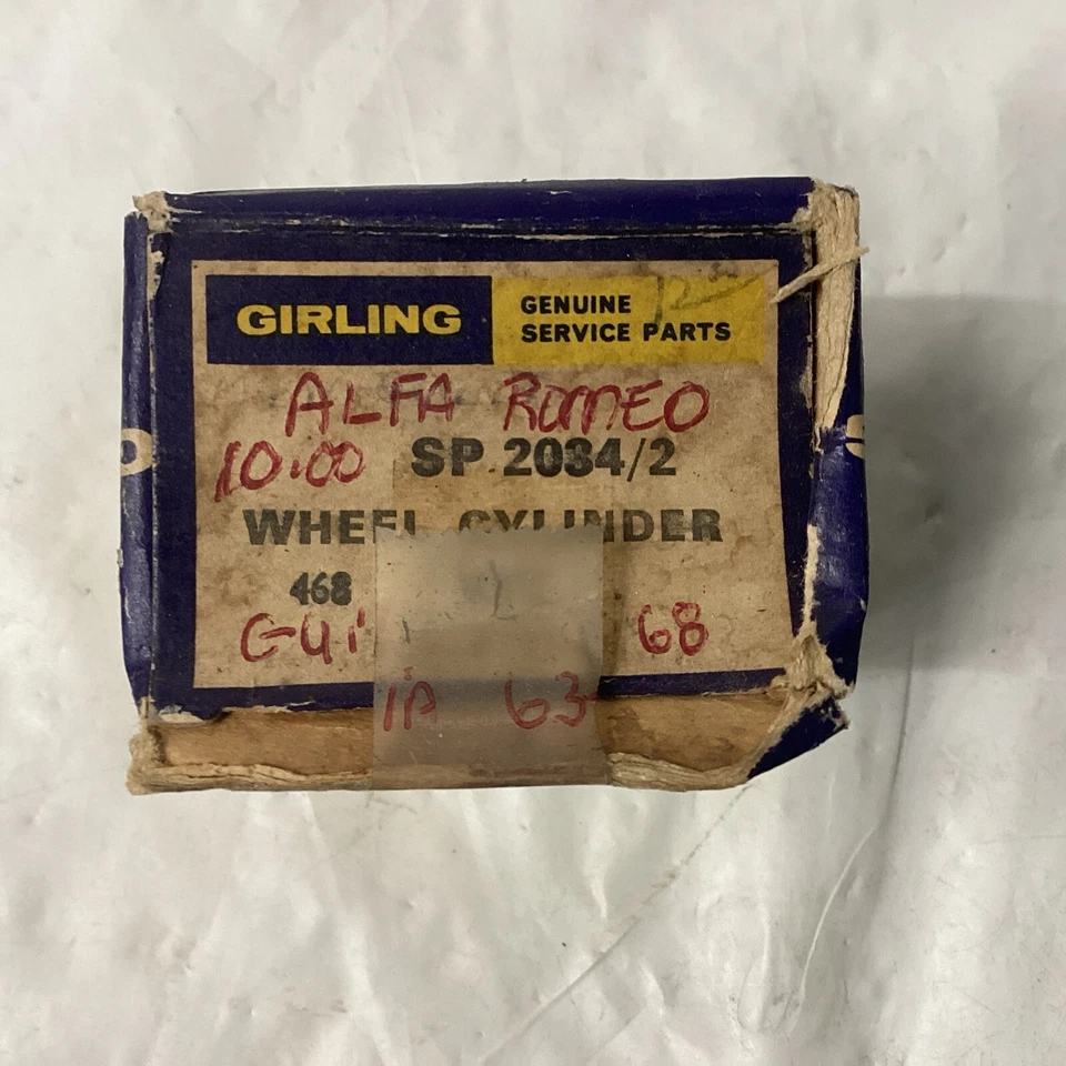 Kit de cilindro delantero blanco Austin A50 A55 Ford Consul Zephyr Zodiac MG Magnette MK III IV Foto 2 de 4