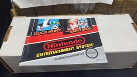SUPER MARIO BROS DUCK HUNT NINTENDO NES VIDEO GAME INSTRUCTION MANUAL BOOK ONLY