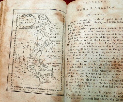 1796 Elements of Geography by Workman. 7 Maps. Philadelphia 1796 - Picture 8 of 13