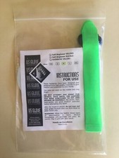 US GLOVE BEGINNER GYMNASTICS HOOK  LOOP HAND GRIPS MED NEON GREEN WEIGHTLIFTING