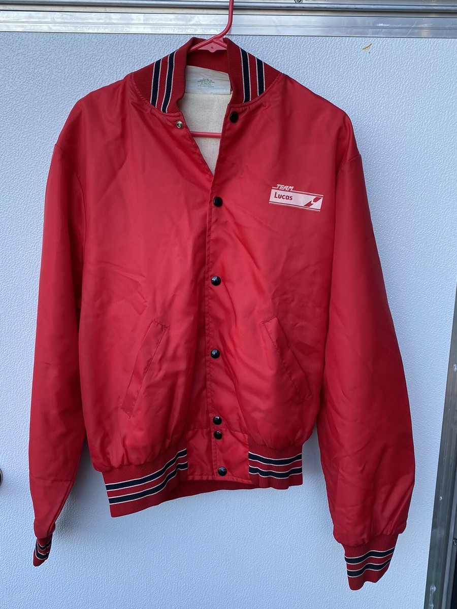 Vintage Holloway Jacket Team Lucas Button-USA- Size L WPL11783